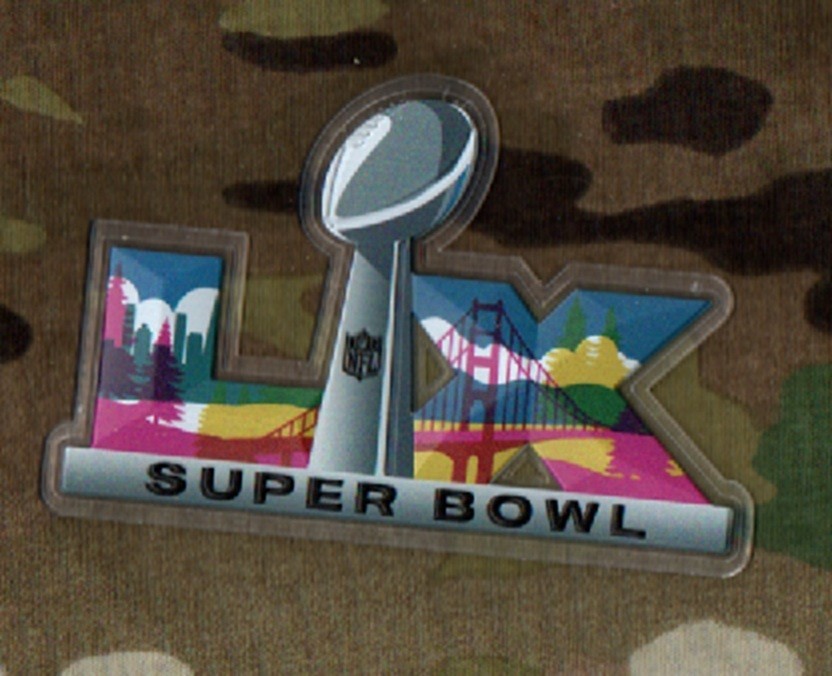 2025 SEASON SUPER BOWL LX 2/8/2026 LEVI’S STADIUM⭐PLASTIC⭐iron/sew-on PATCH