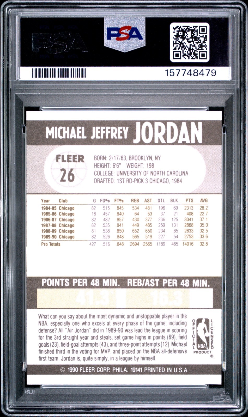 Lot of (10) Michael Jordan PSA 9 Graded Cards All Different 1990-2008 Mint #2