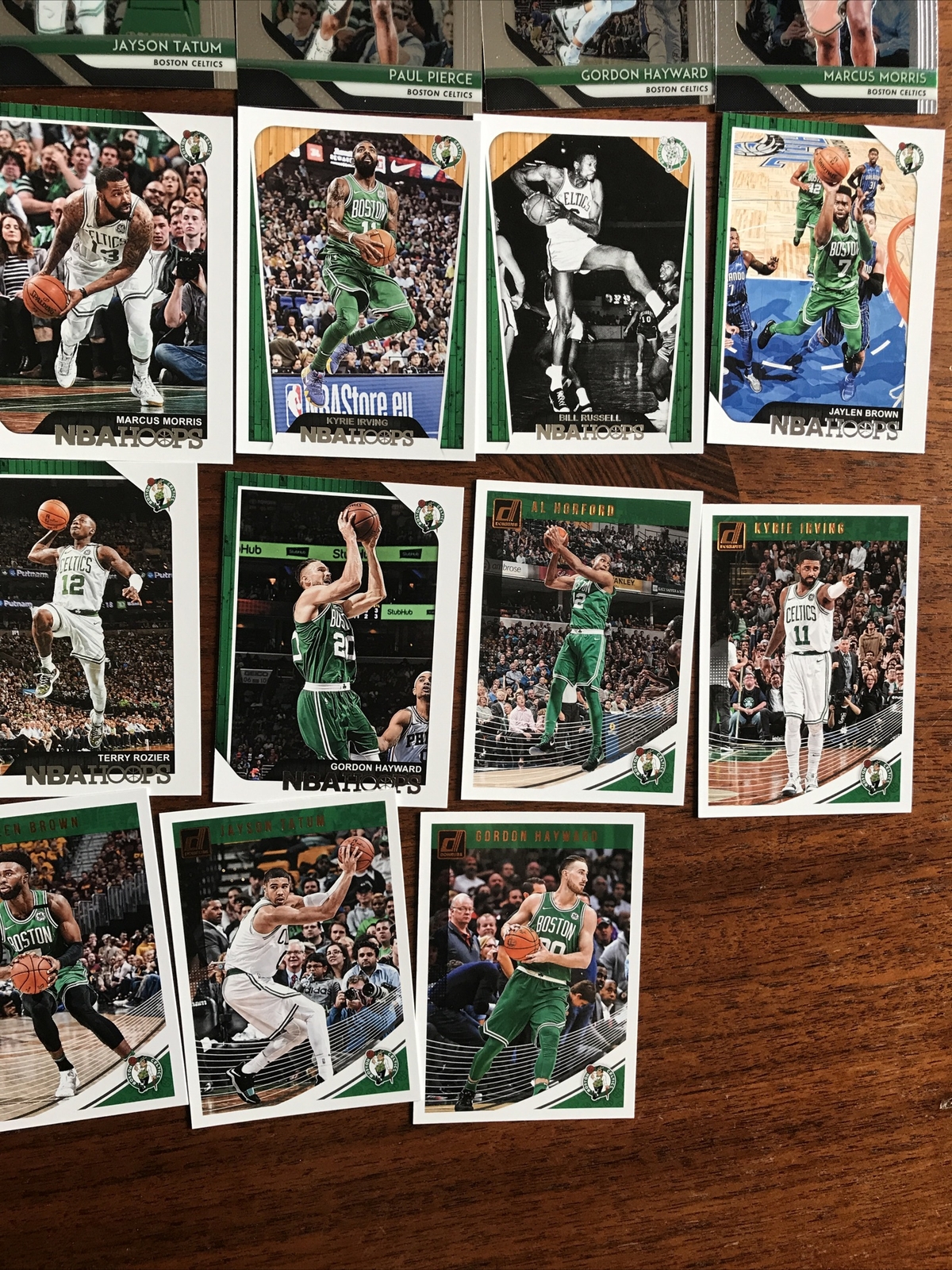 Boston Celtics Includes Tatum, Brown, Hayward, Russell, Bird, Pierce Option #1