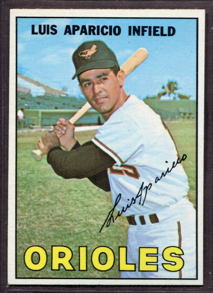 1967 Topps Set-Break # 60 Luis Aparicio NM-MT OR BETTER *JAYSACE*