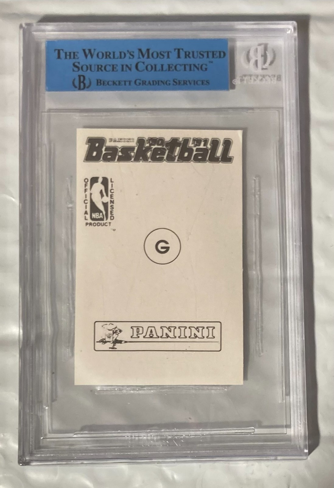 1990/91 PANINI STICKERS #G MICHAEL JORDAN BGS AUTHENTIC ALTERED 4 AVAILABLE