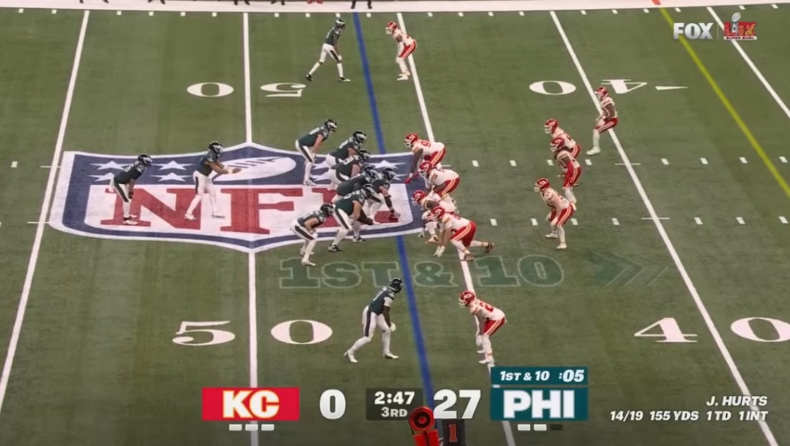 Super Bowl 59 LIX – Philadelphia Eagles vs Kansas City Chiefs DVD Jalen Hurts MV
