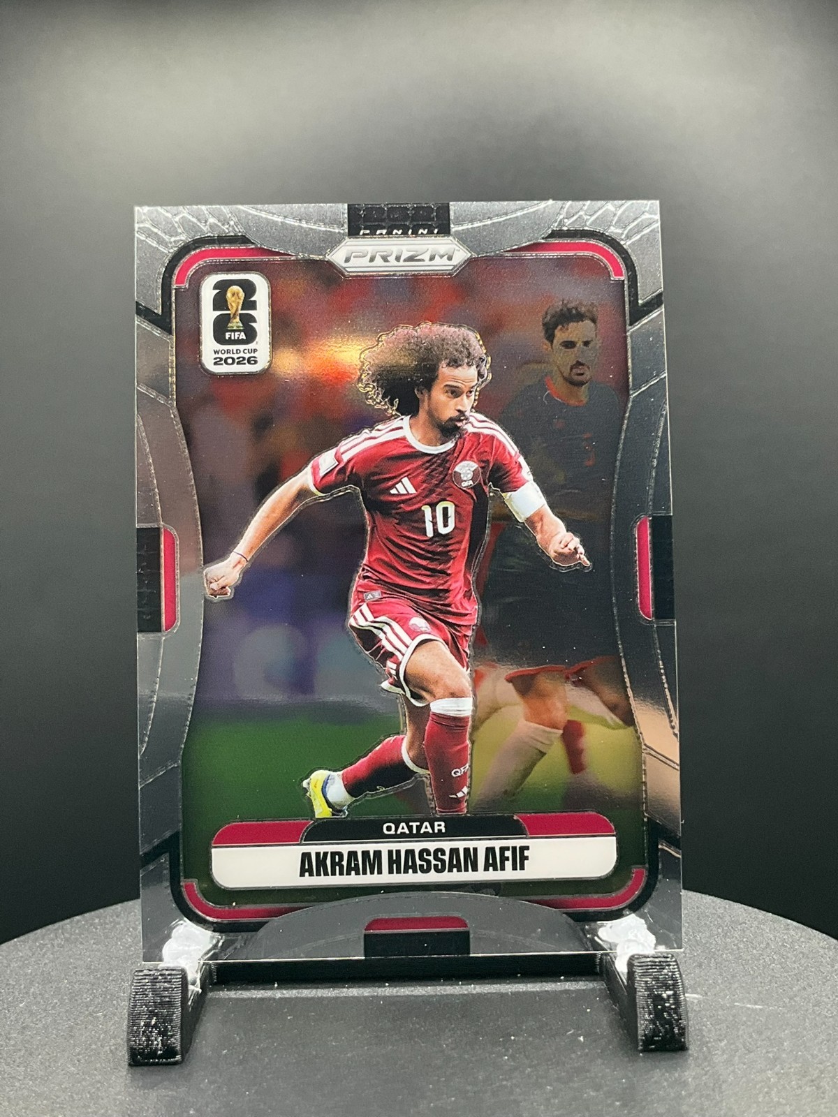 2026 Panini Prizm FIFA World Cup #373 Akram Hassan Afif, Qatar