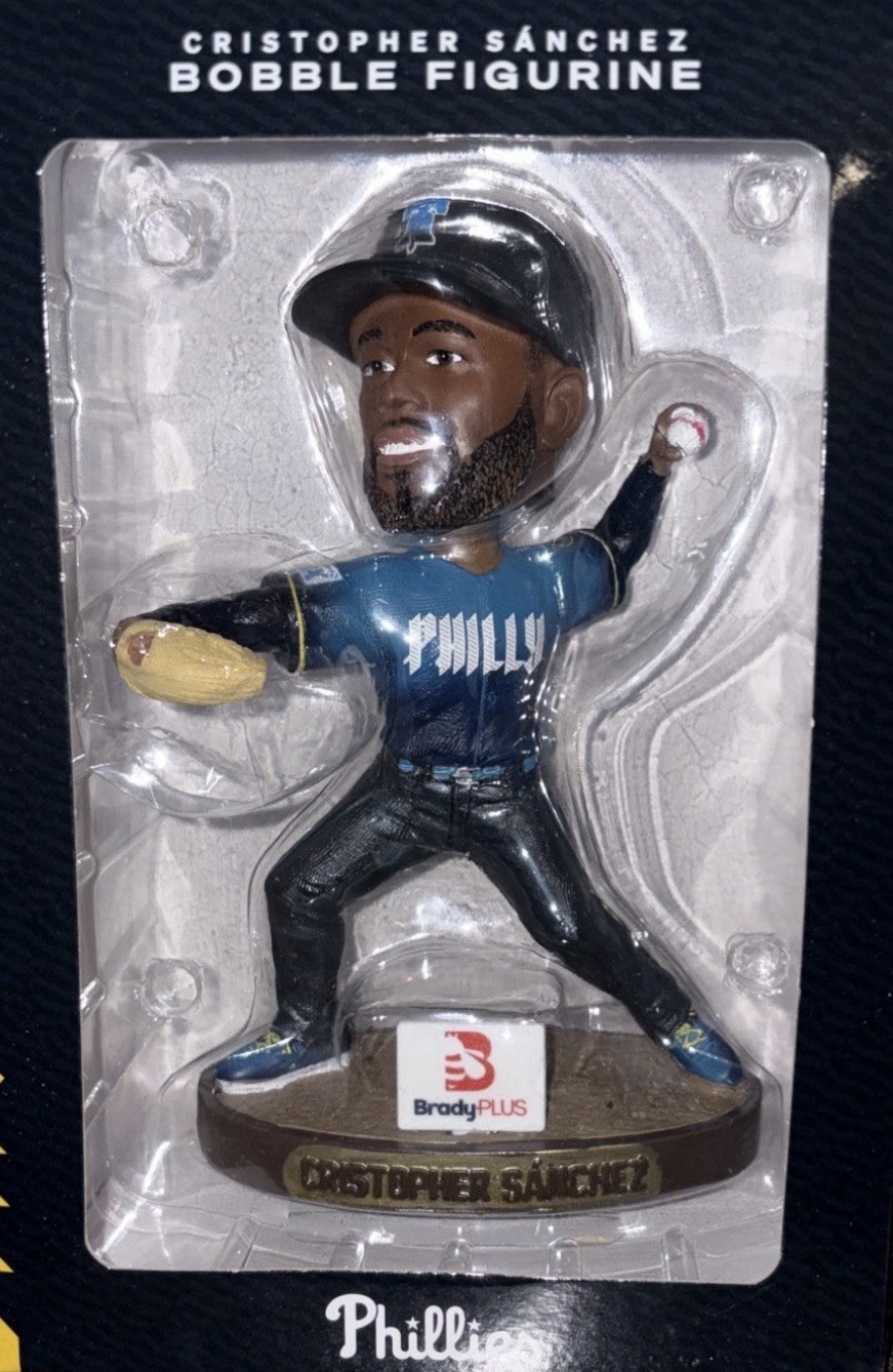 2026 Philadelphia Phillies Cristopher Sanchez SGA Bobblehead 5/22 New In Box