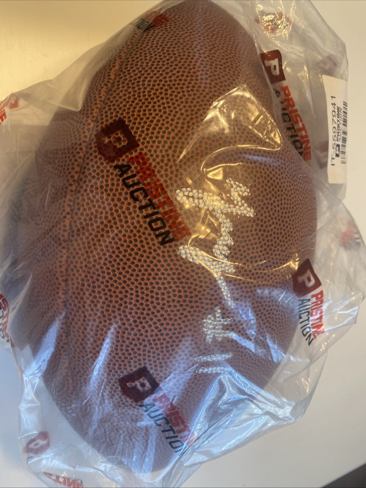Denver Broncos TROY FRANKLIN Signed NFL Football
