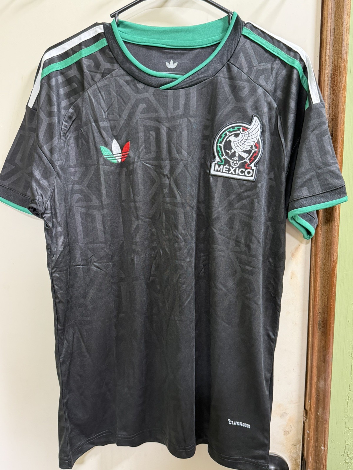 Mexico Black Alternate Soccer XL Jersey Mens Futbol New w/tags