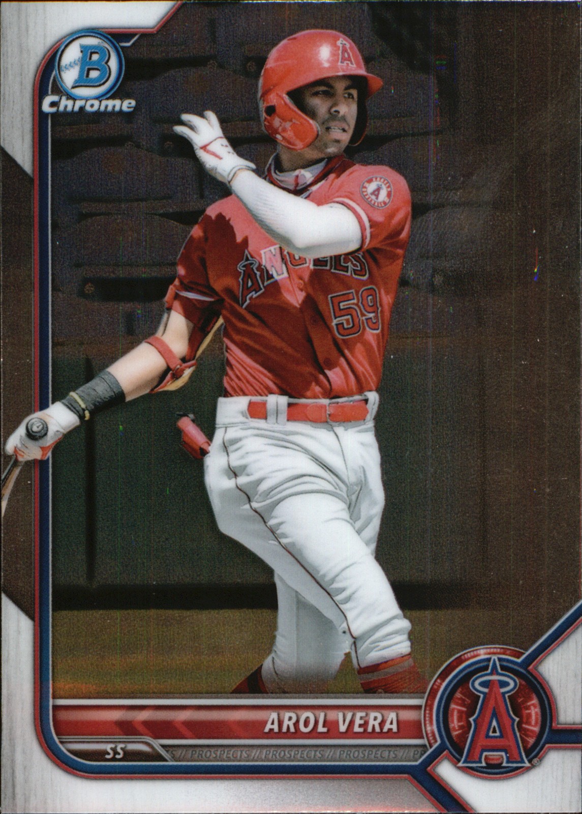 2022 Bowman #BCP-101 Arol Vera Chrome Prospects