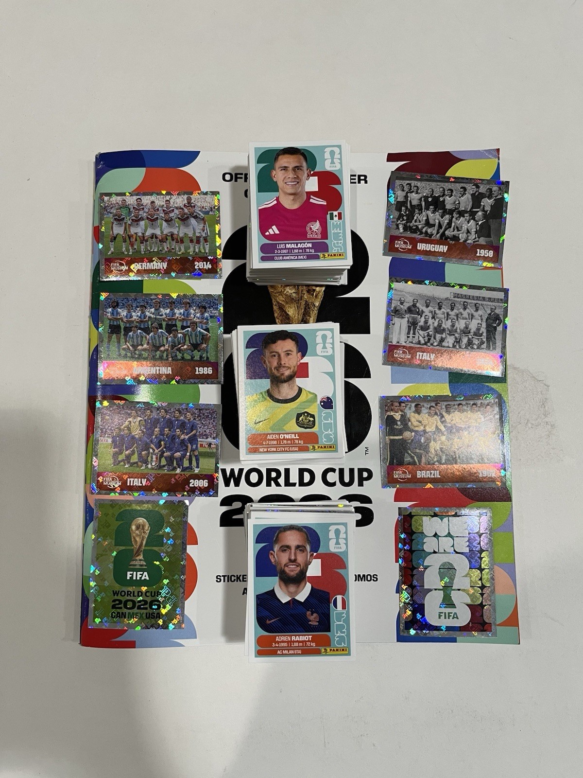 Panini World Cup 2026 Stickers You Pick! FWC, Groups A-D