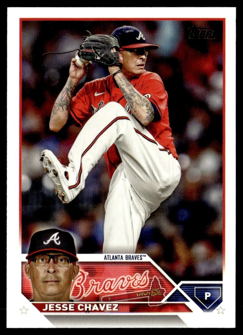 2023 Topps Update Jesse Chavez Atlanta Braves #US65