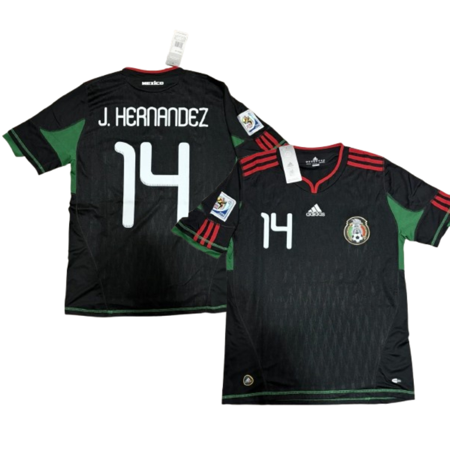 Javier “Chicharito” #14 Hernandez 2010 MEN Jersey Black
