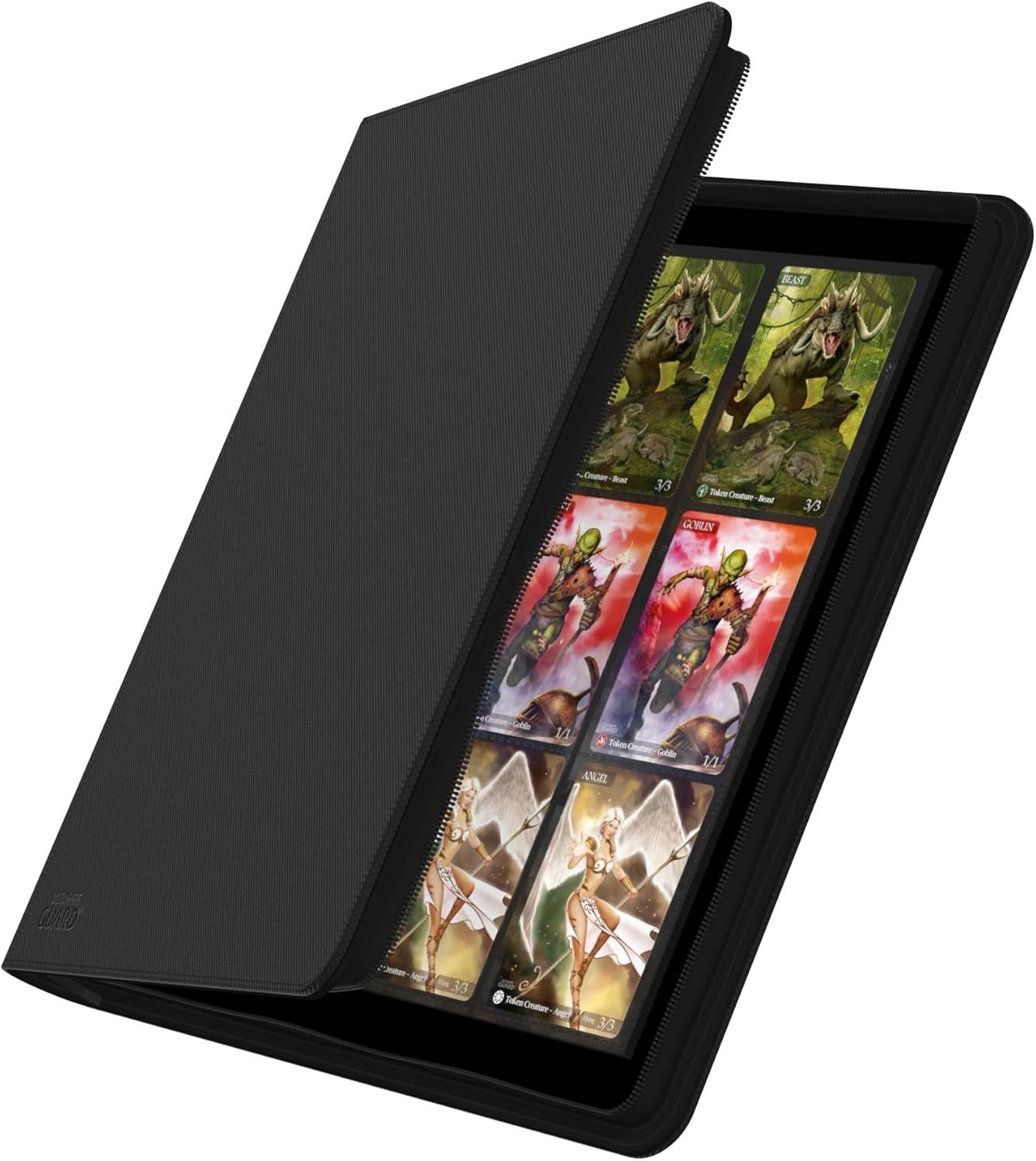 Zipfolio 480 Card Protector Black XenoSkin Double-Sleeve