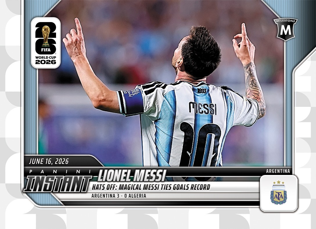 2026 Panini Instant FIFA World Cup #46 Lionel Messi Argentina PRESALE