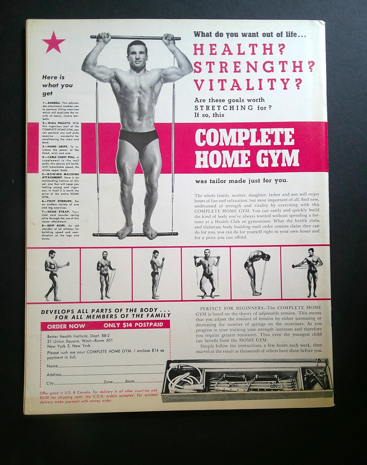BOXING ILLUSTRATED WRESTLING NEWS MAGAZINE JANUARY 1964 – GEORGE CHUVALO