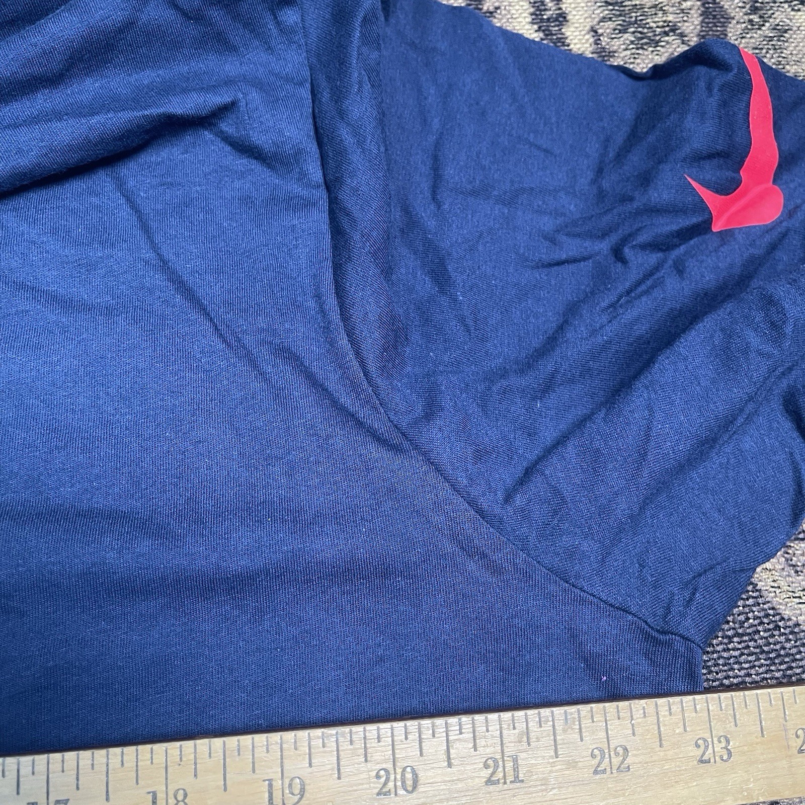 Team USA Soccer Logo Nike Men’s Shirt Navy Blue Size XL Graphic Tee New