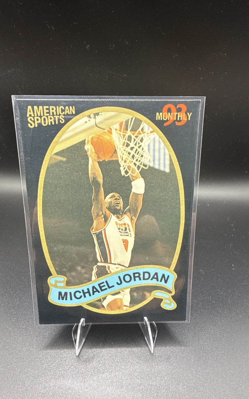 1993 American Sports Monthly Michael Jordan USA Basketball