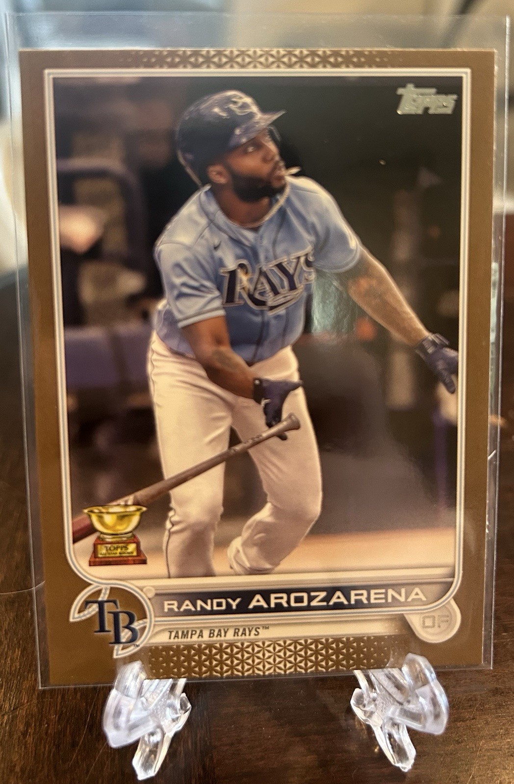 Randy Arozarena 2022 Topps Series 1 Gold 189/2022 #196
