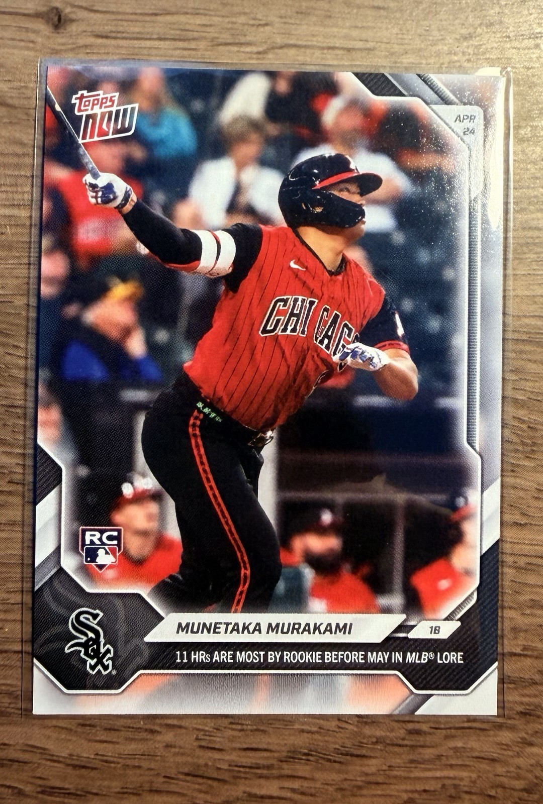 2026 Munetaka Murakami RC – MLB Topps NOW 120 – 11th HR Before May – In Hand