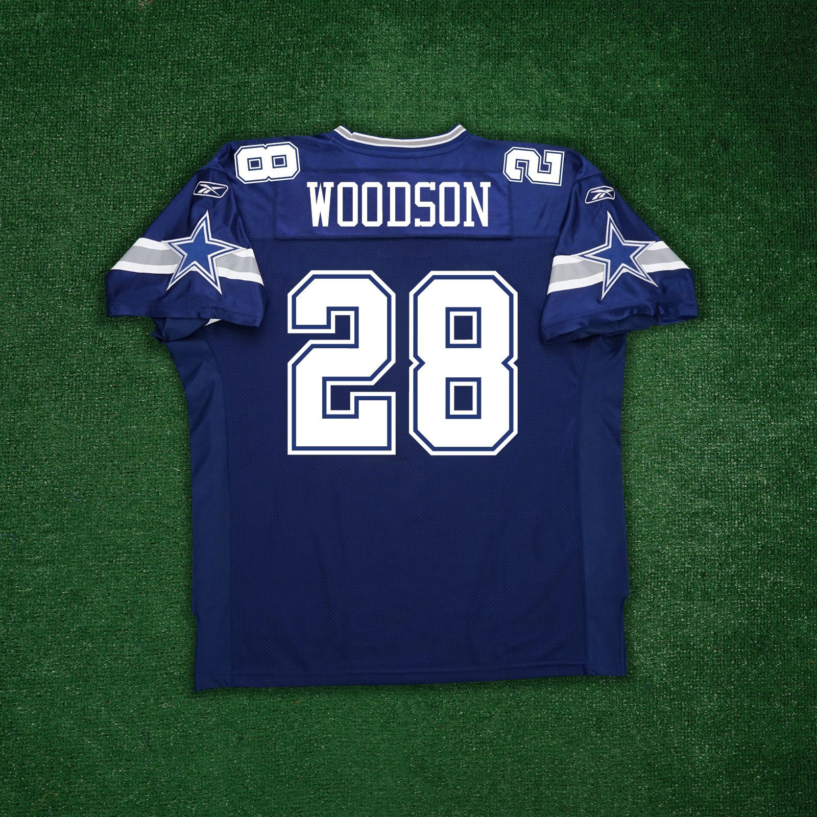 Darren Woodson Reebok Dallas Cowboys NFL Authentic On-Field EQT Home Blue Jersey