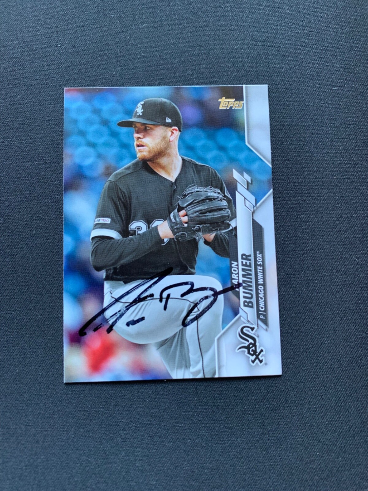 Aaron Bummer Signed 2020 Topps Update Card Chicago White Sox Autograph COA
