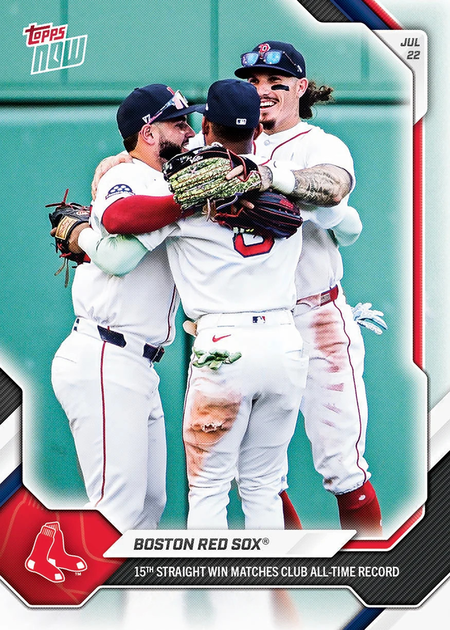 Boston Red Sox 2026 MLB Topps NOW Card 480 Presale