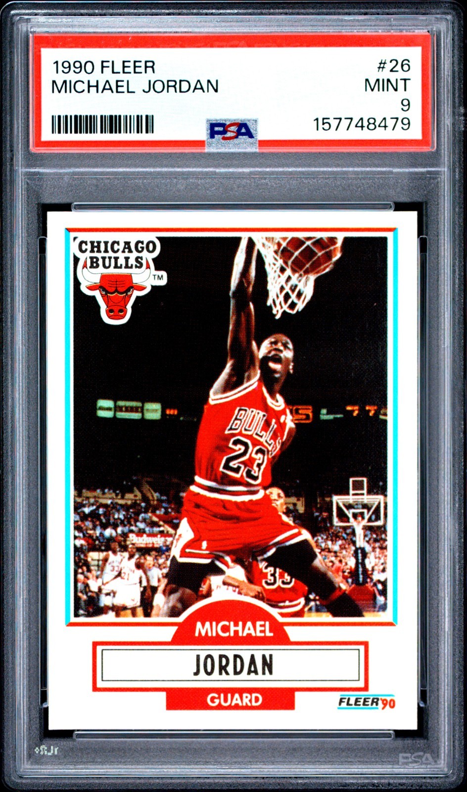 Lot of (10) Michael Jordan PSA 9 Graded Cards All Different 1990-2008 Mint #2