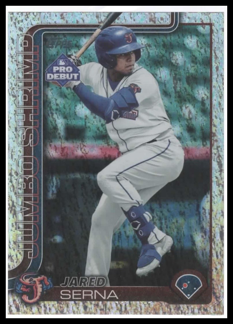 2025 Topps Pro Debut #PD-121 Jared Serna Sparkle Foil #/175