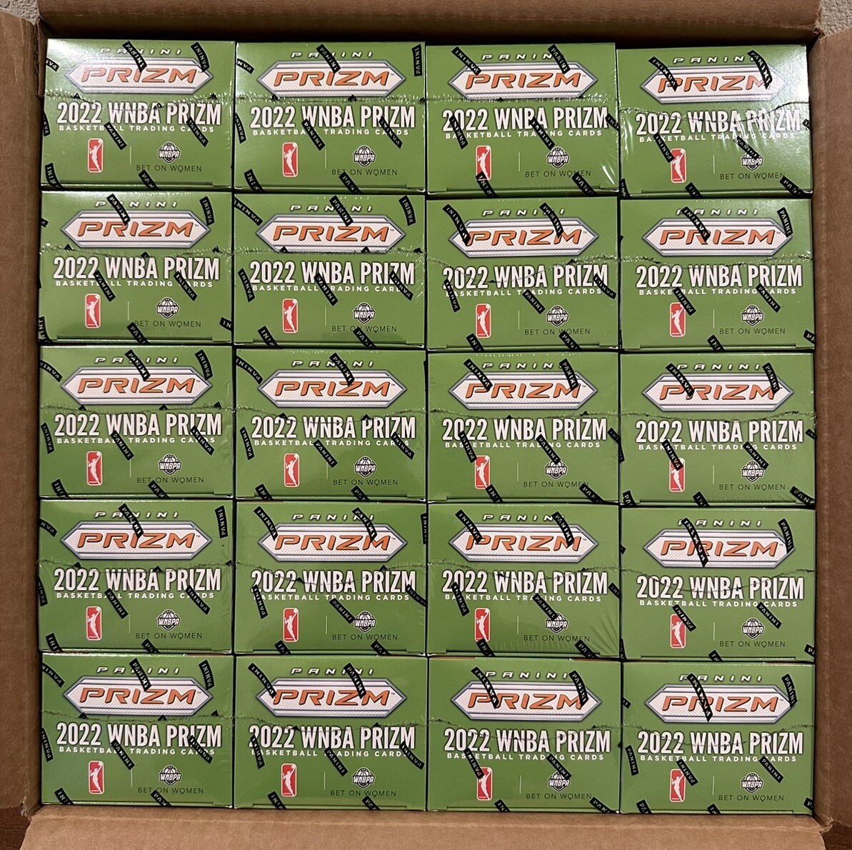 2022 Panini Prizm WNBA Fanatics Blaster Box Green Ice New Sealed 42 cards