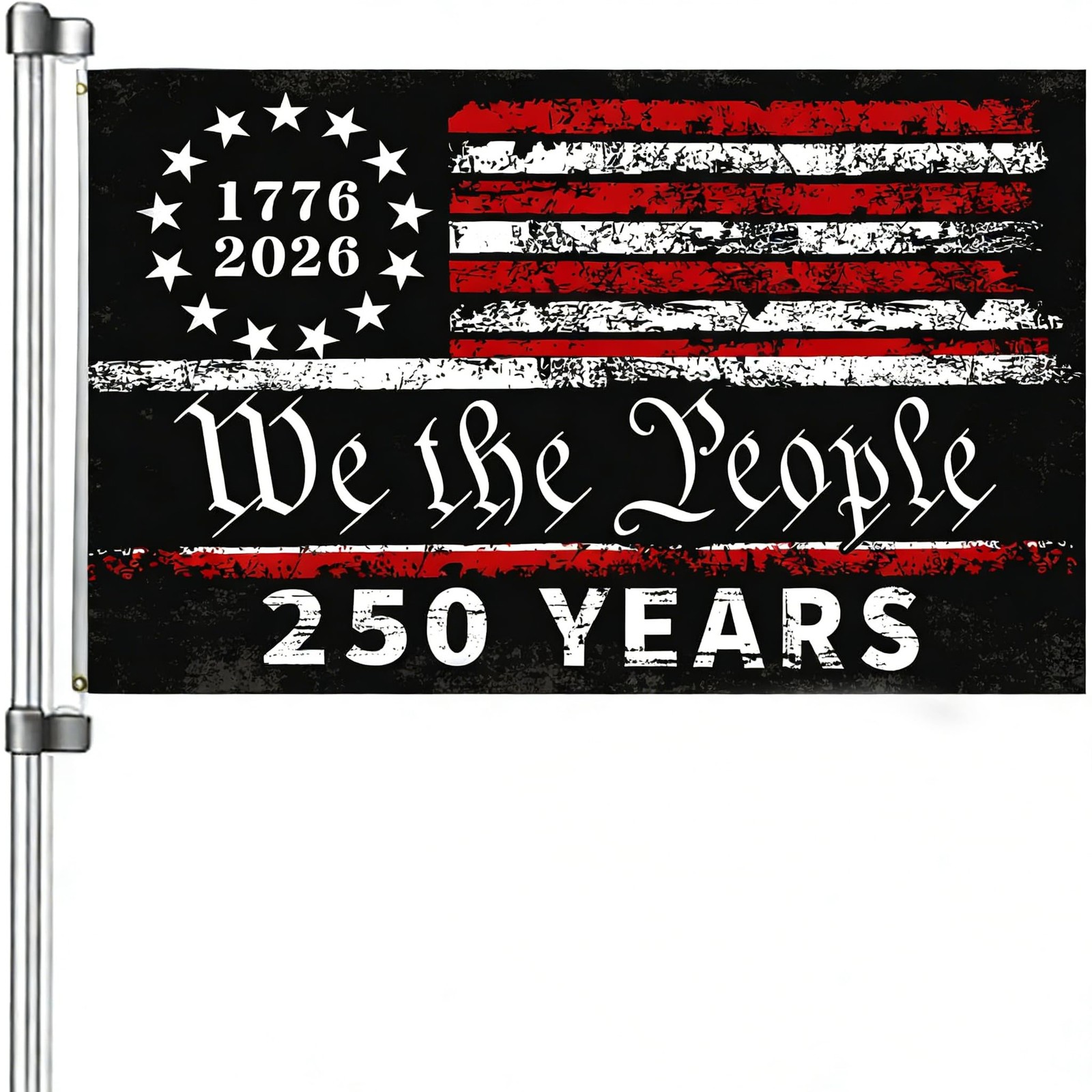 250 Anniversary USA Flag -3×5 250 Year America for 3×5 ft, B