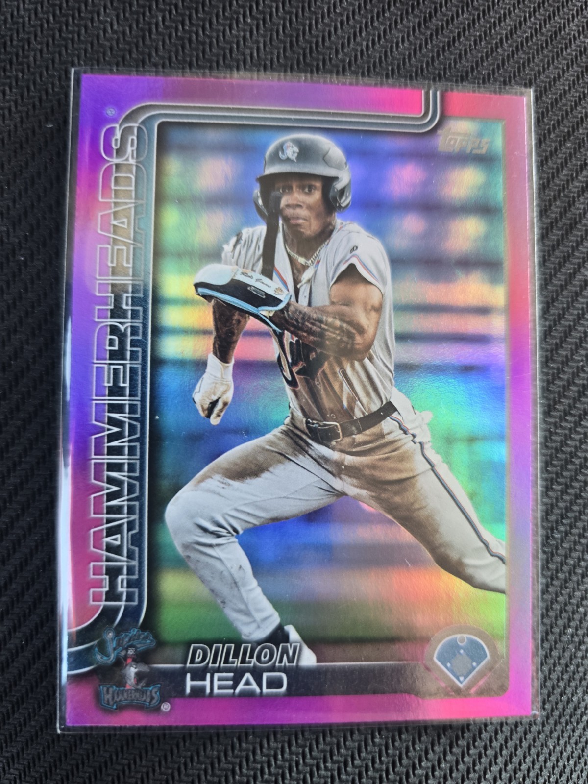 2025 Topps Pro Debut #PD-140 Dillon Head Fuchsia Holo #/199
