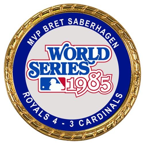 Tribute Coin Kansas City Royals 1985 MLB World Series Champions Championship