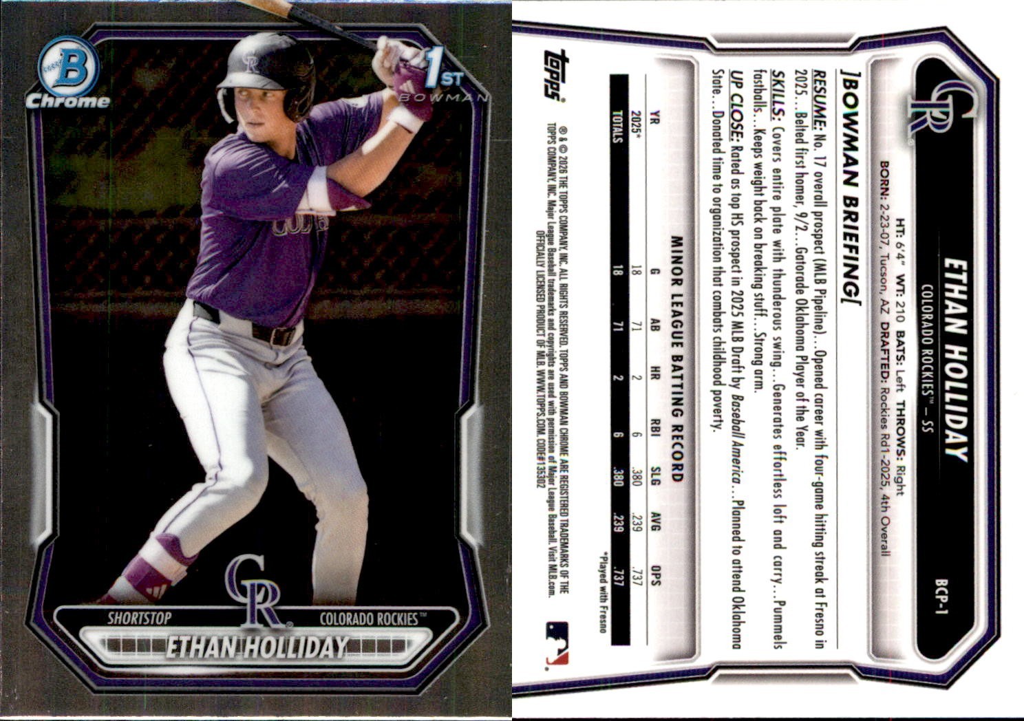 2026 Bowman CHROME Prospects You Pick Complete Your Set