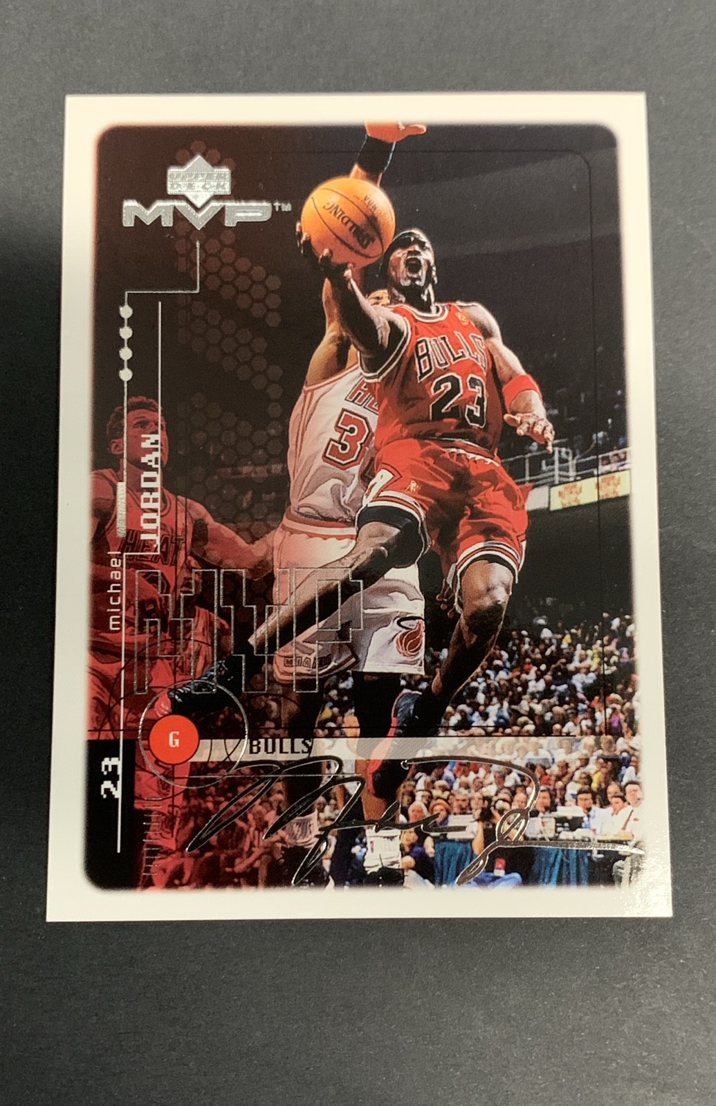 1999-00 Upper Deck MVP – Sample Michael Jordan #S1 Silver Script