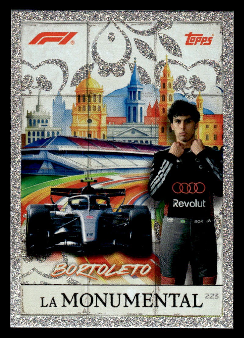 2026 Topps Turbo Attax F1 #223 Gabriel Bortoleto Card Audi Revolut F1 Team