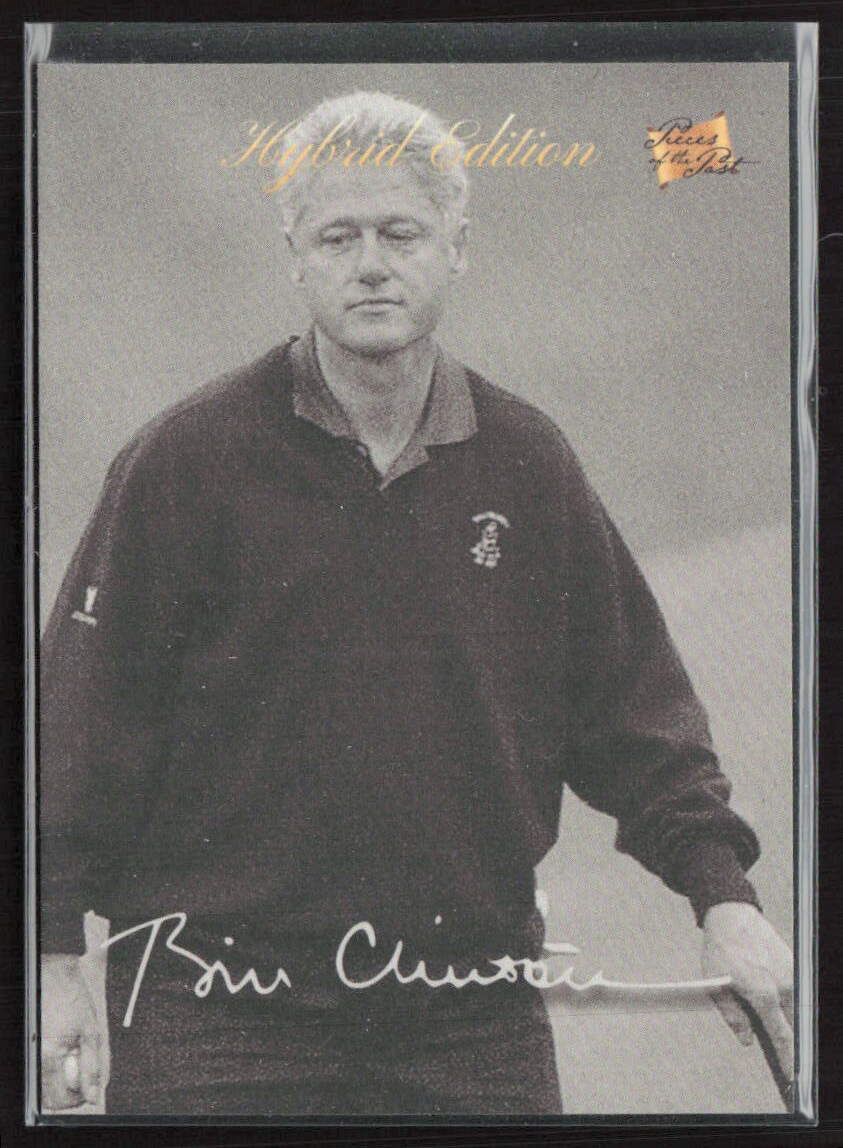 2018 The Bar Pieces Of The Past #8 Bill Clinton Golf