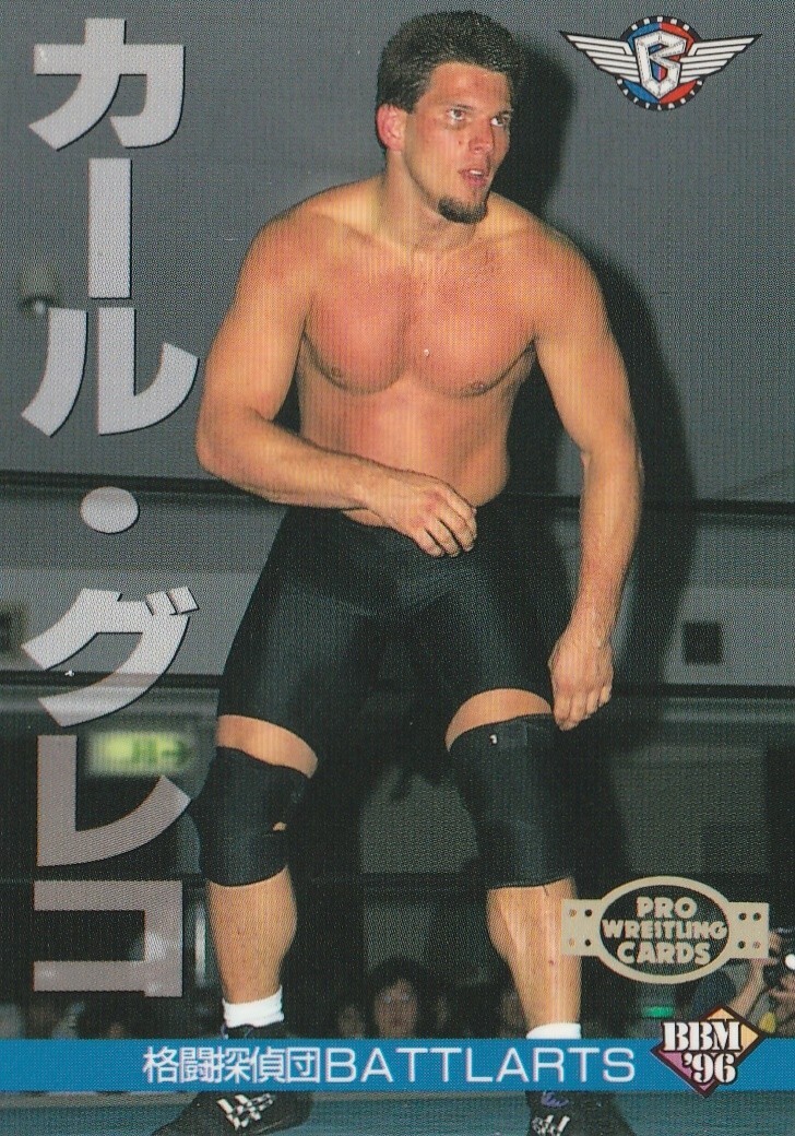 Carl Greco 1996 BBM Pro Wrestling #229