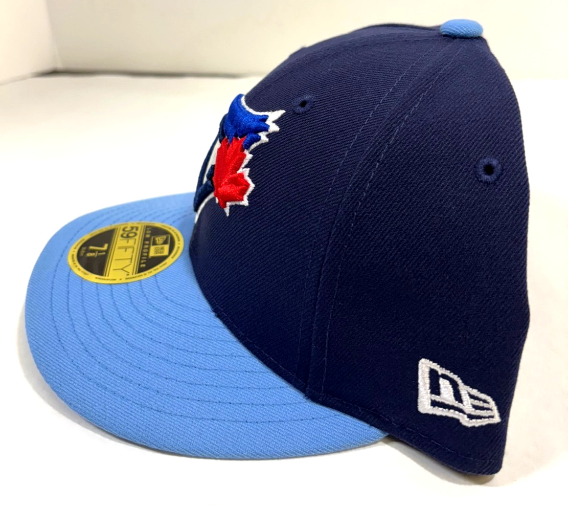 Toronto Blue Jays MLB NE 2020 AC ALT4 Low Profile Fitted Hat~ Navy/Powder Blue