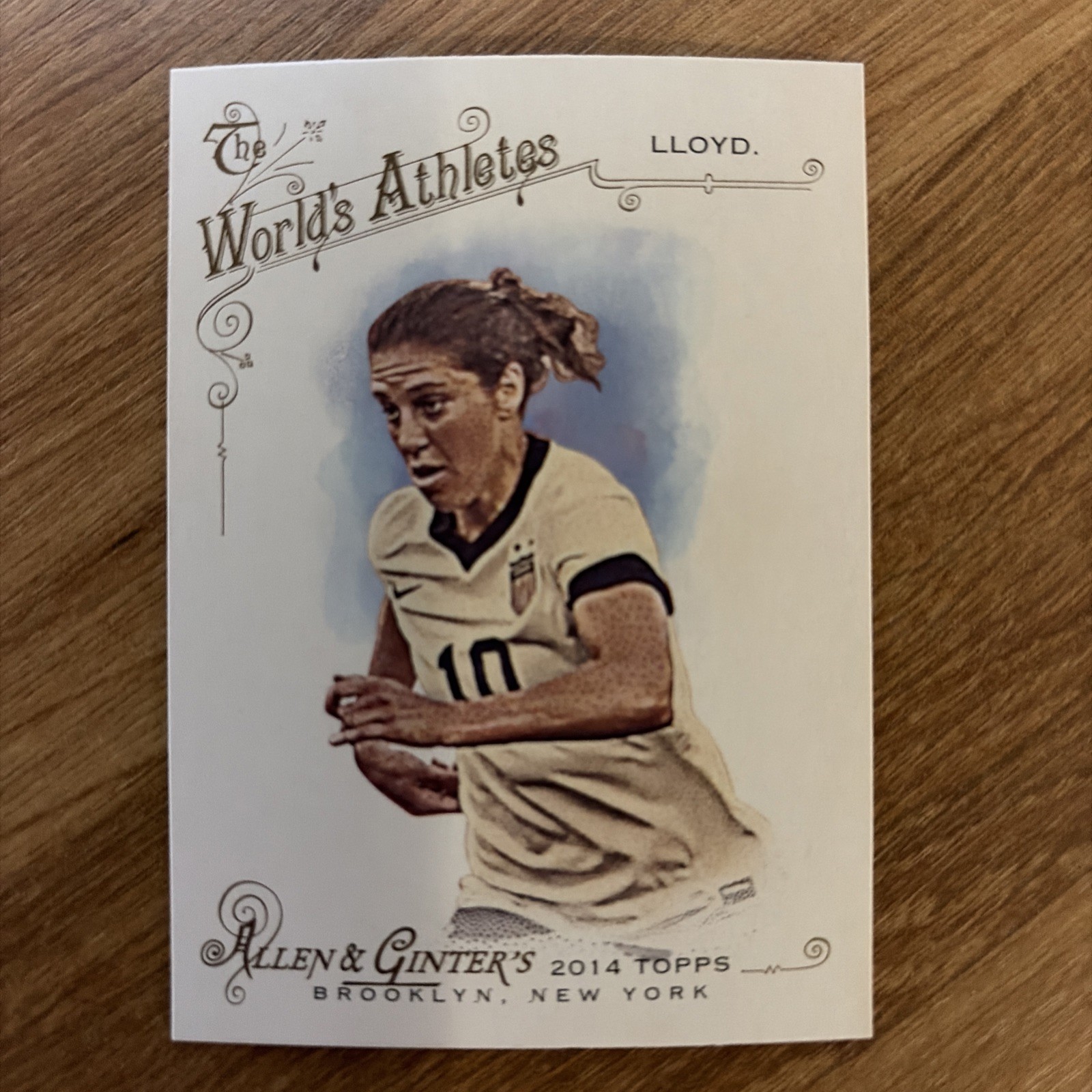 2014 Topps Allen & Ginter’s – Carli Lloyd #214 – Olympic Women’s Soccer Player