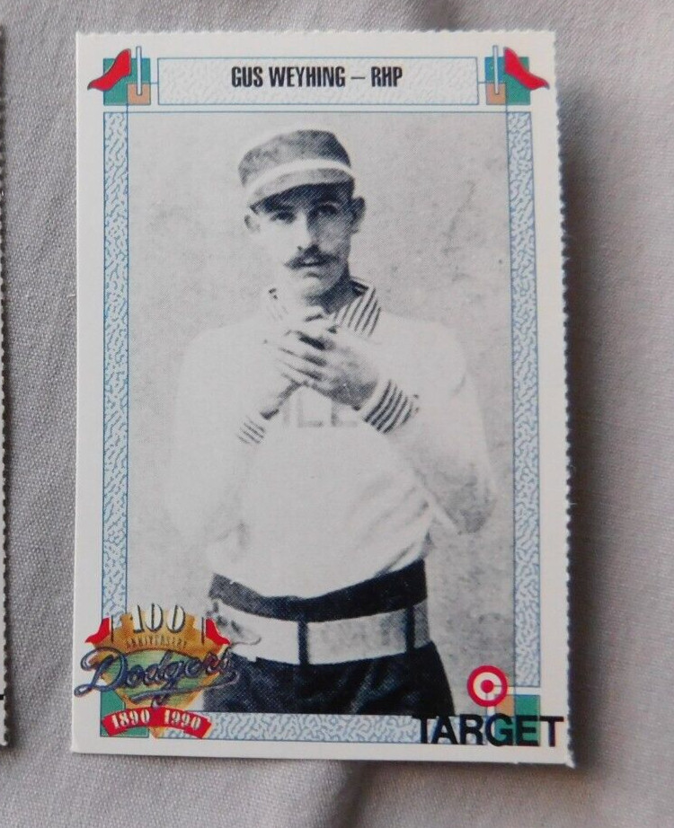 1990 Target Dodgers 100th Anniversary SGA #848-1105 Baseball Card Pick one