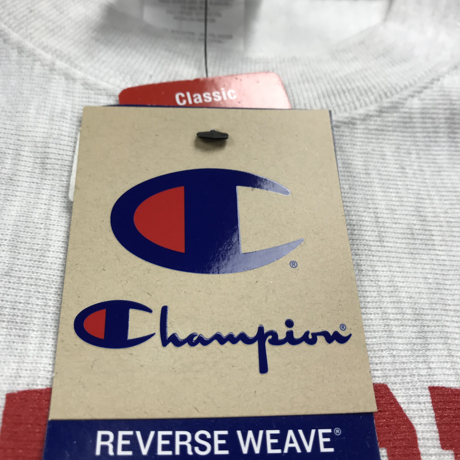 Georgia Bulldogs Sweatshirt Mens Large Gray Champion Reverse Weave Crewneck NWT