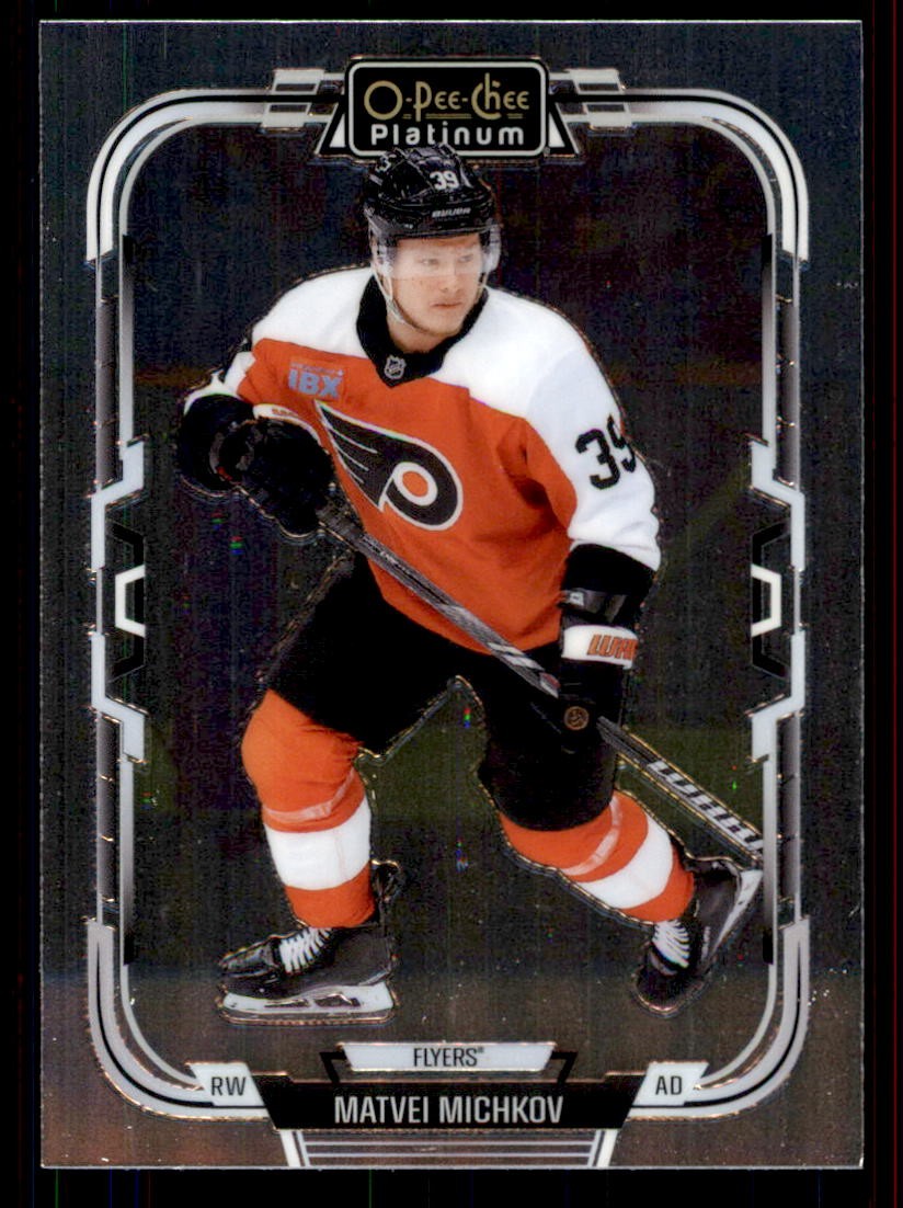 2025-26 O-Pee-Chee Platinum #136 Matvei Michkov Philadelphia Flyers