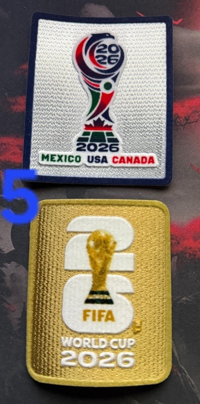 2026 WORLD CUP SOCCER PATCH SET ANY PLAYER ANY SET IRON ON PATCH BADGE