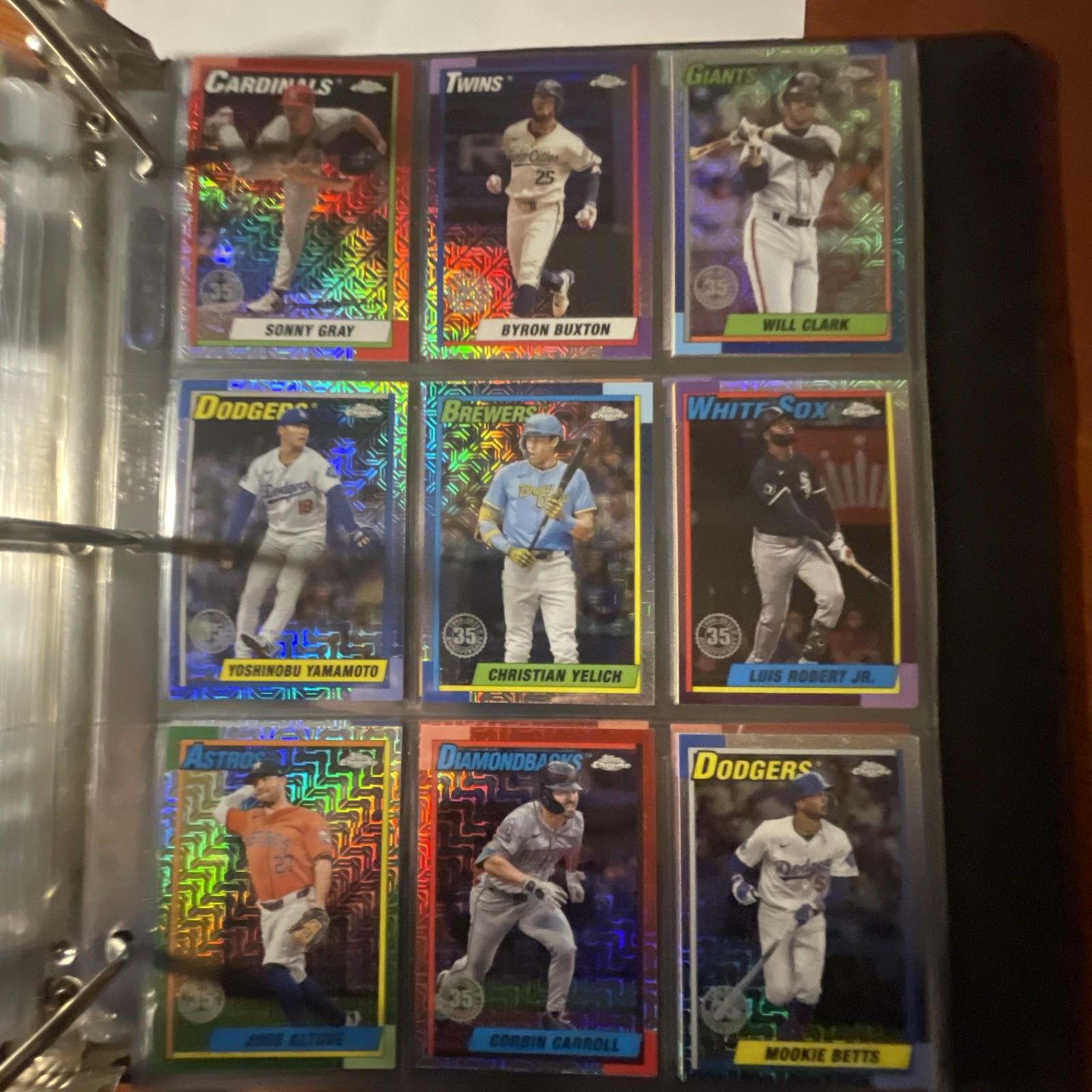 2025 Topps Series 1 SILVER PACK Chrome Mojo Complete Set 1-100