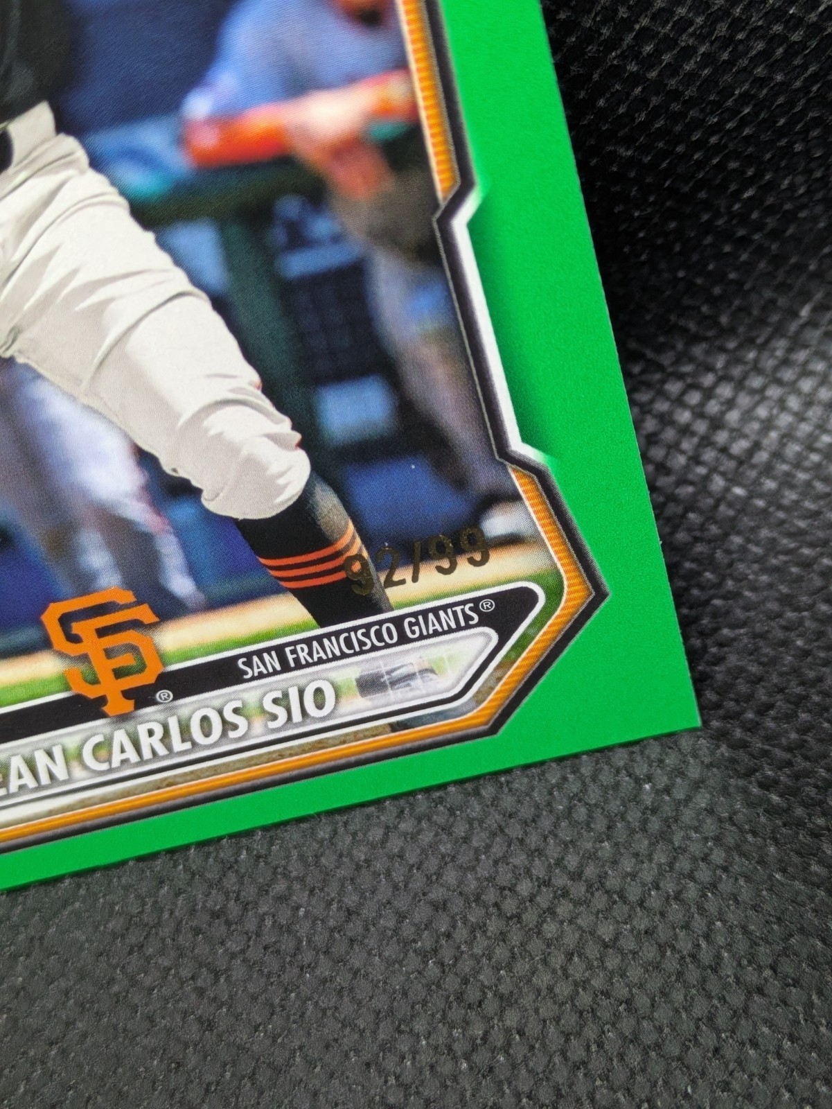 Bowman 2026 – Jean Carlos Sio Giants Green /99 1st Bowman BP-87