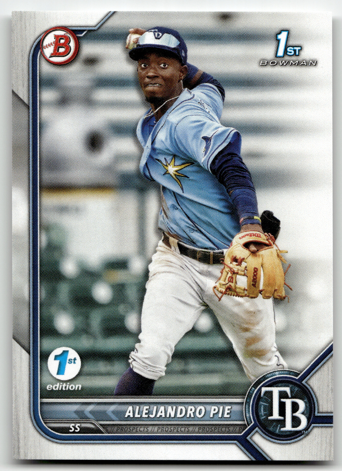 2022 Bowman 1st Edition #BPPF-99 Alejandro Pie Tampa Bay Rays