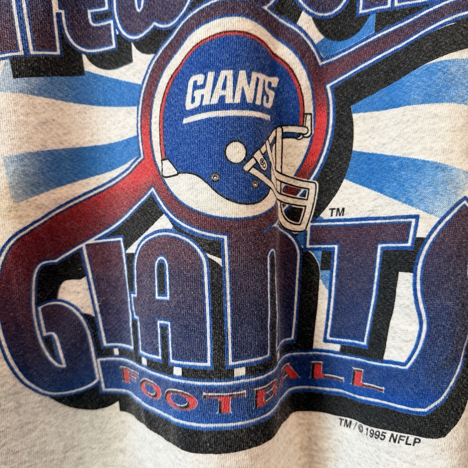 Vintage 90s New York Giants Football Sweatshirt XL
