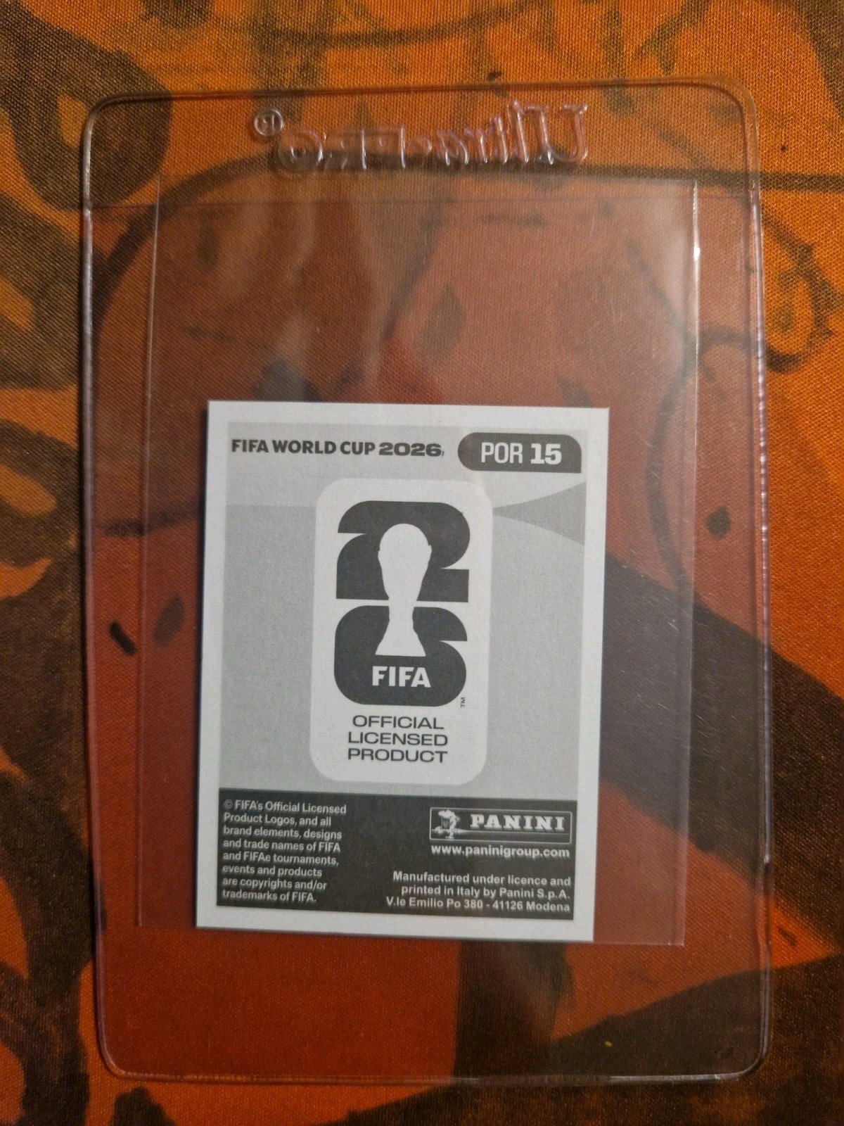 CRISTIANO RONALDO Panini FIFA WORLD CUP Album Sticker Collection LOT of 5