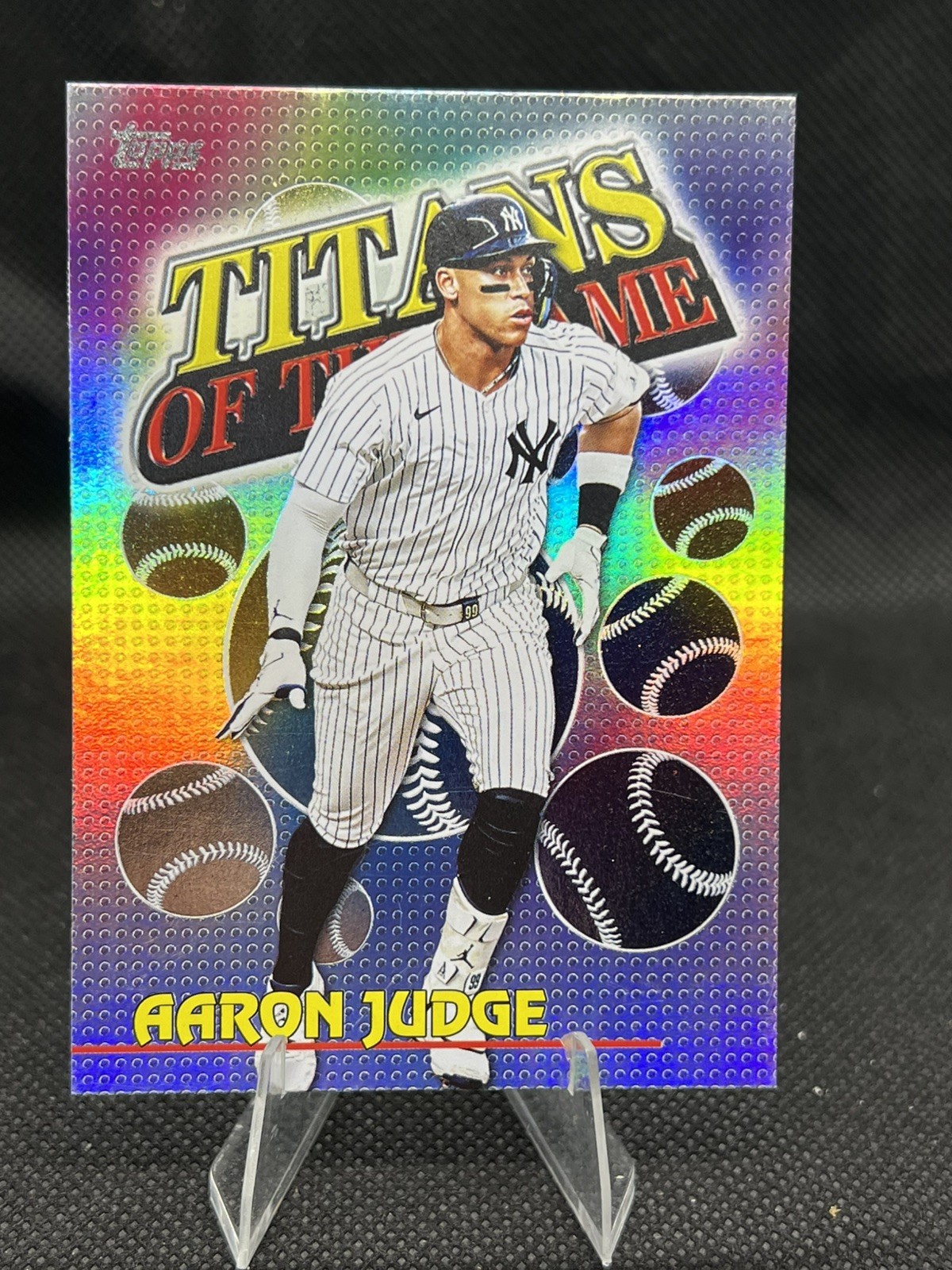 2026 Topps Series 1 – Aaron Judge Titans Of The Game #TOG-3 Yankees E7