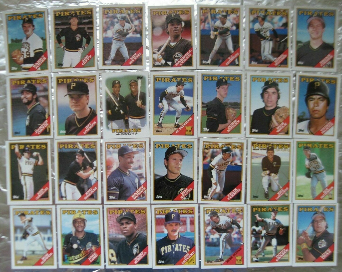 PIRATES TEAM SETS Your Pick 1984-88-89-2020 Topps Fleer Donruss UD Score Cards