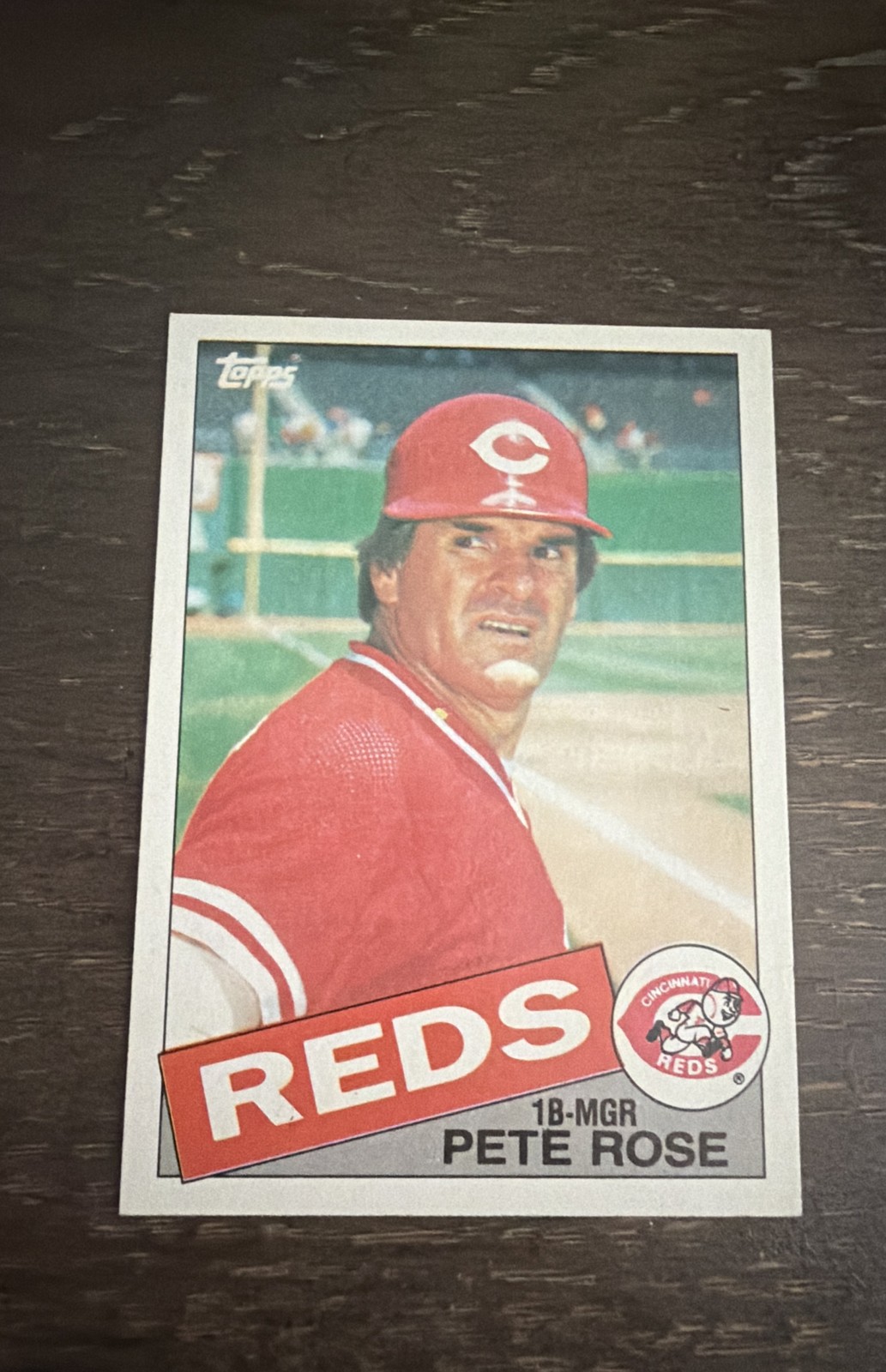 1985 Topps – Pete Rose #600