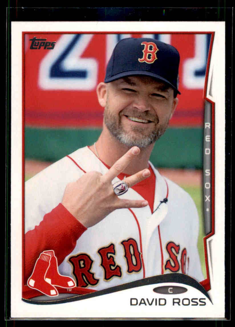 2014 Topps Update David Ross #US-60 Boston Red Sox